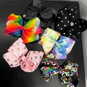 *SOLD* Lot of 6 Large Jojo Siwa Hairbows